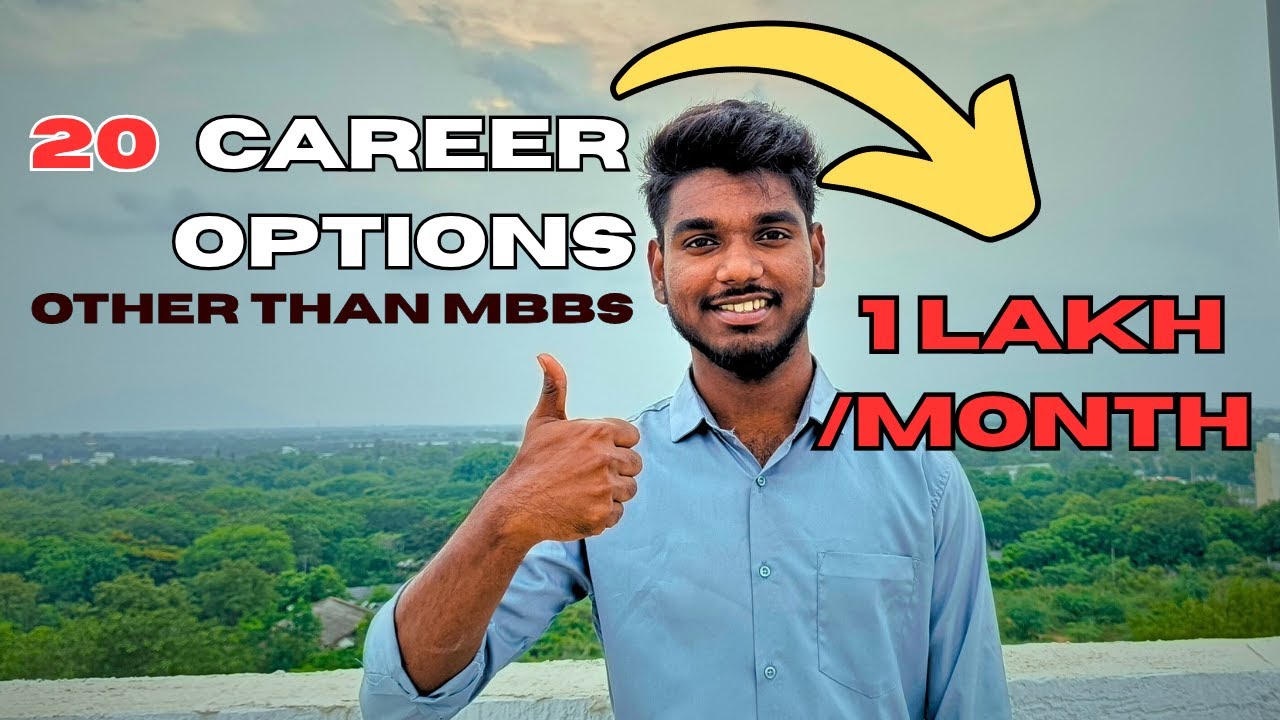 Best Career options other than MBBS in Telugu | Bipc Career Guidance in telugu #neet2025