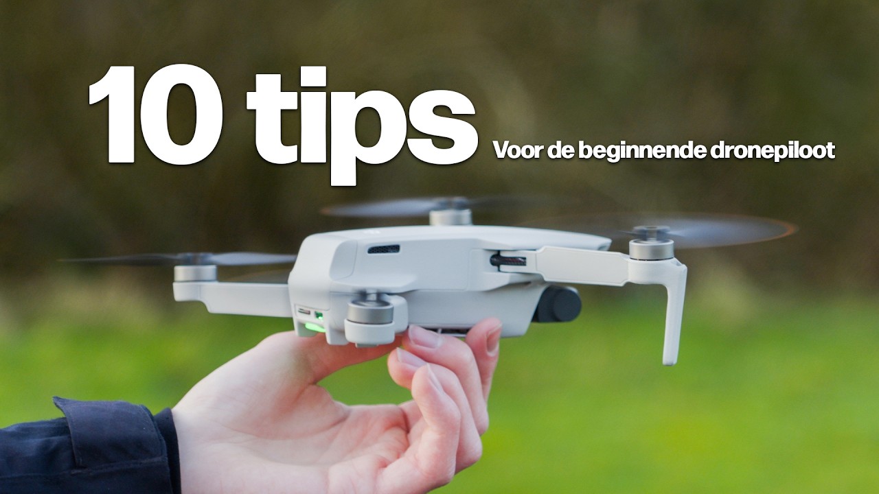10 drone-TIPS voor de beginnende dronepiloot