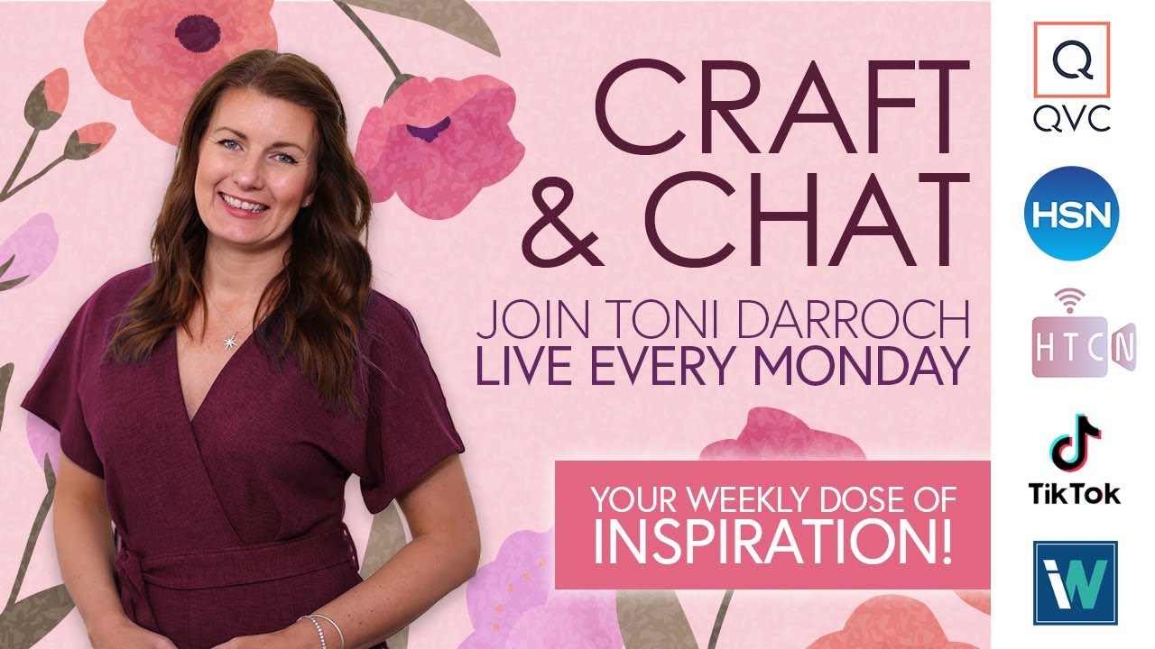 25/08/25 MY MONDAY PODCAST - Join Toni for her latest Papercrafting Updates
