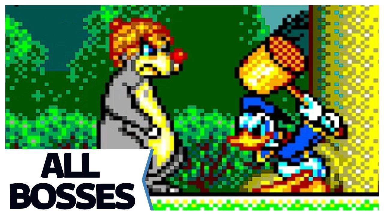 Donald Duck: The Lucky Dime Caper - ALL BOSSES (No Damage) + Ending // Sega Master System