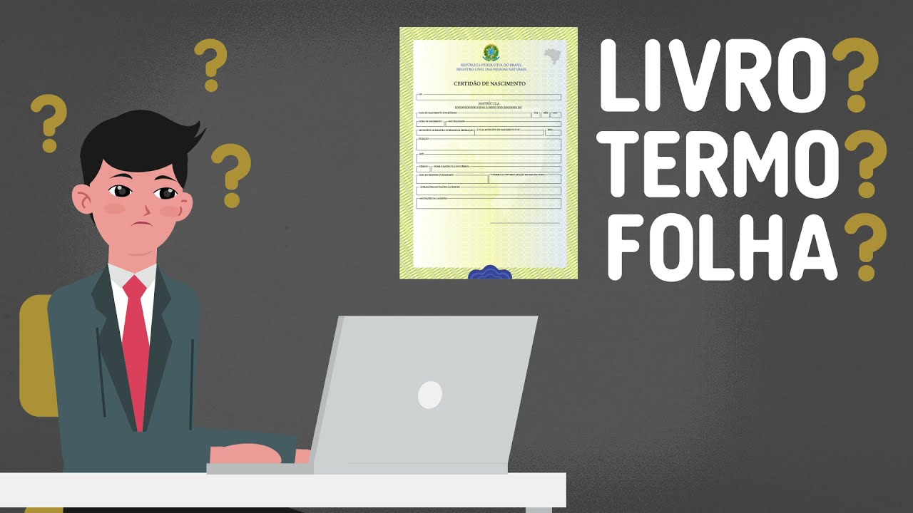 Onde encontrar Livro, Folha e Termo da Certidão? | Certidão Online Brasil