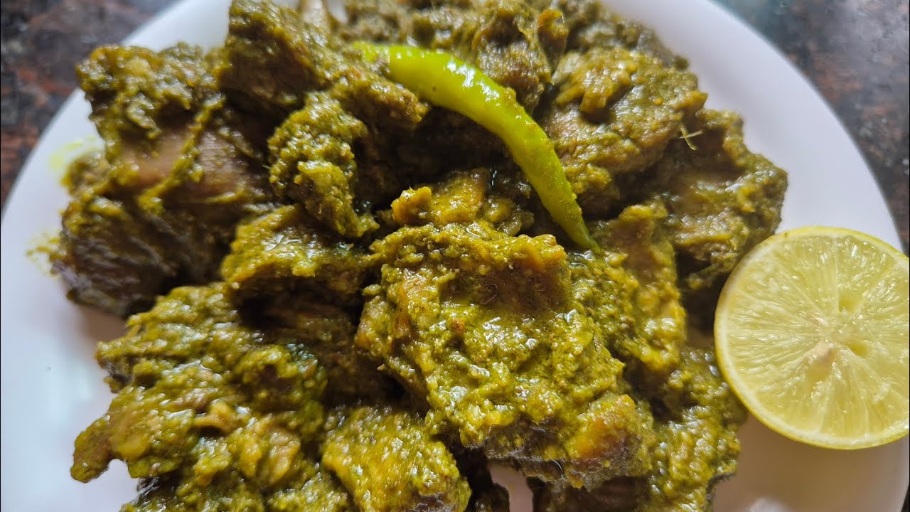 Hare Masale ka Mutton Fry || Hydrabadi Mutton Fry Recipe || Ghare's Kitchen ||