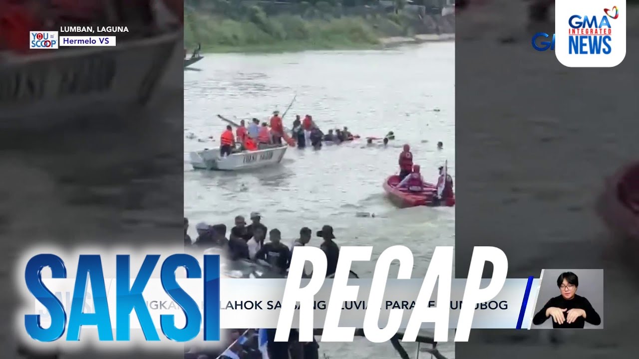 Saksi: (Part 3) Bangka sa isang fluvial parade, lumubog; 