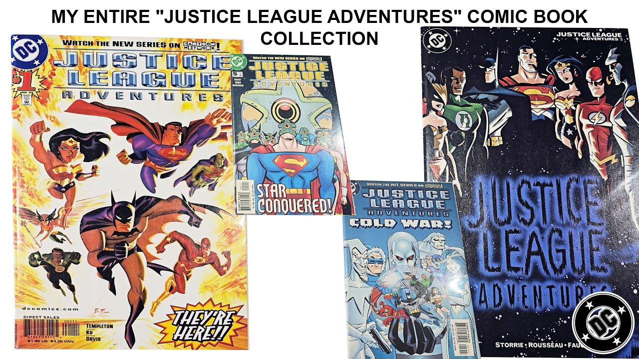 My Entire "Justice League Adventures" Comic Book Collection