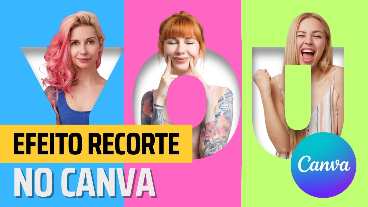 Tutorial do Canva: Aprenda o Efeito de Corte de Papel Incrível!