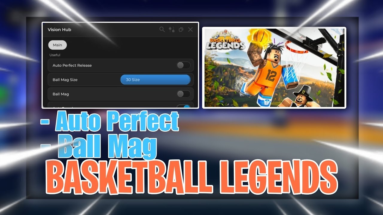 Basketball Legends Script (AUTO SCORE, AUTOFARM, AUTO GUARD, AND MORE) *PASTEBIN*