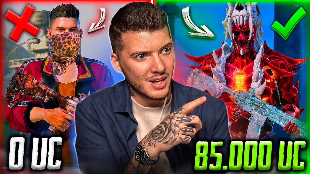 ОН 7 ЛЕТ ИГРАЕТ и Я ПРОКАЧАЛ АККАУНТ В PUBG MOBILE! ПРОКАЧКА АККАУНТА на 85000 UC В ПУБГ МОБАЙЛ!