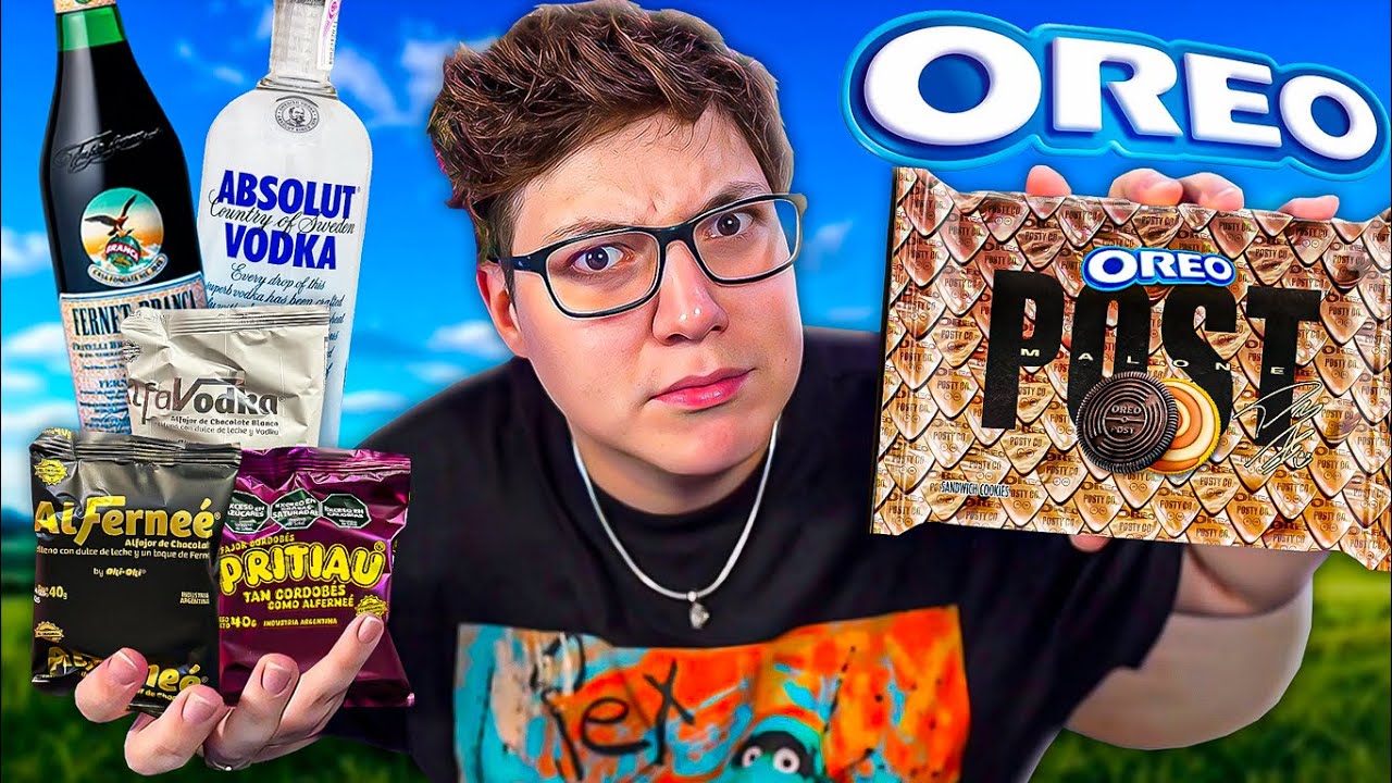 PROBANDO OREOS y ALFAJORES de SABORES RAROS