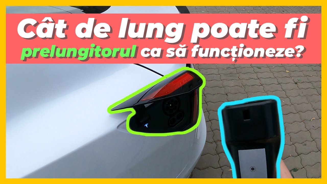 Poți &icirc;ncărca o MAȘINĂ ELECTRICĂ cu AJUTORUL unui PRELUNGITOR 🔌 ?