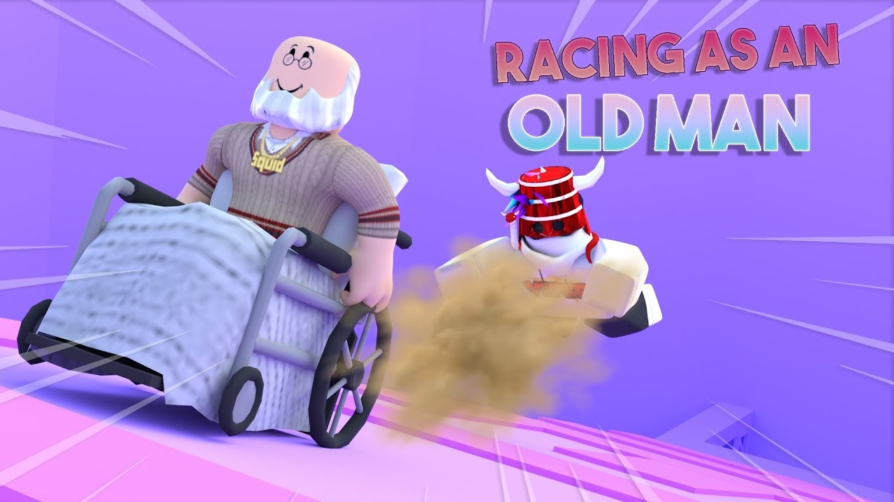 Racing a Tower of Hell GOD as an OLD MAN 👴(ROBLOX)