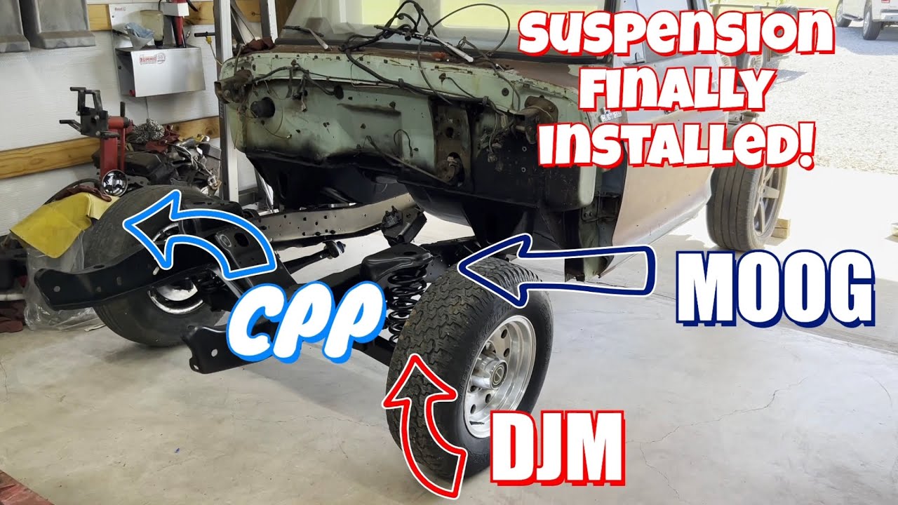 INSTALL DJM DREAM BEAMS AND SUSPENSION ON 1979 FORD F100