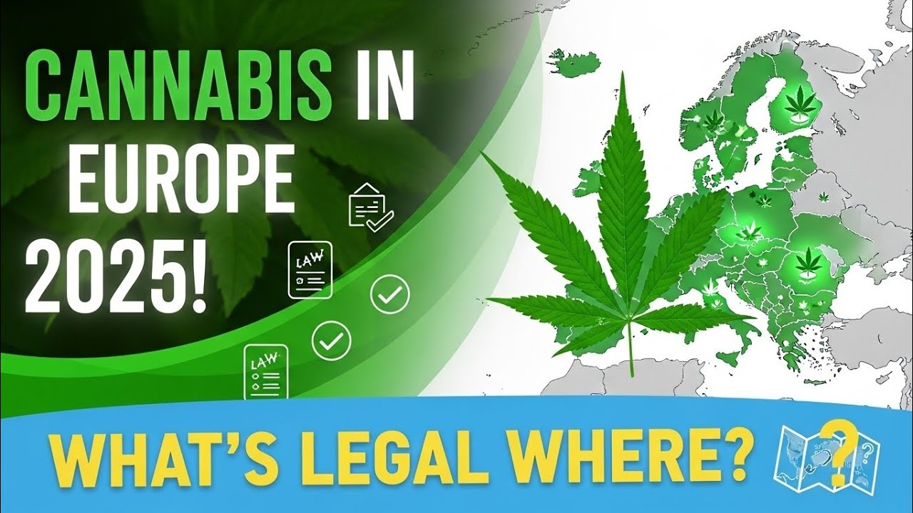 Europe&rsquo;s Green Wave: Where Is Cannabis Legal in 2025?