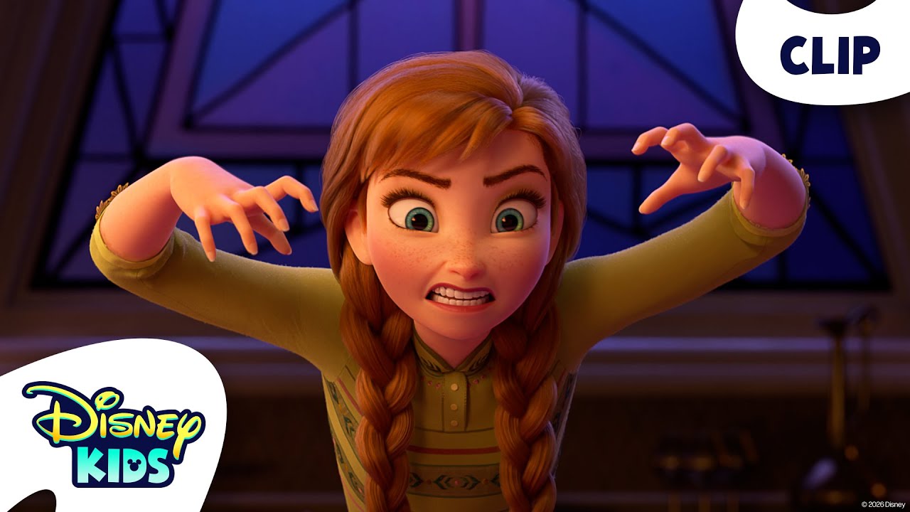 Play Charades with Elsa, Anna, Olaf, Kristoff, and Sven ⛄ | Frozen 2 | @disneykids