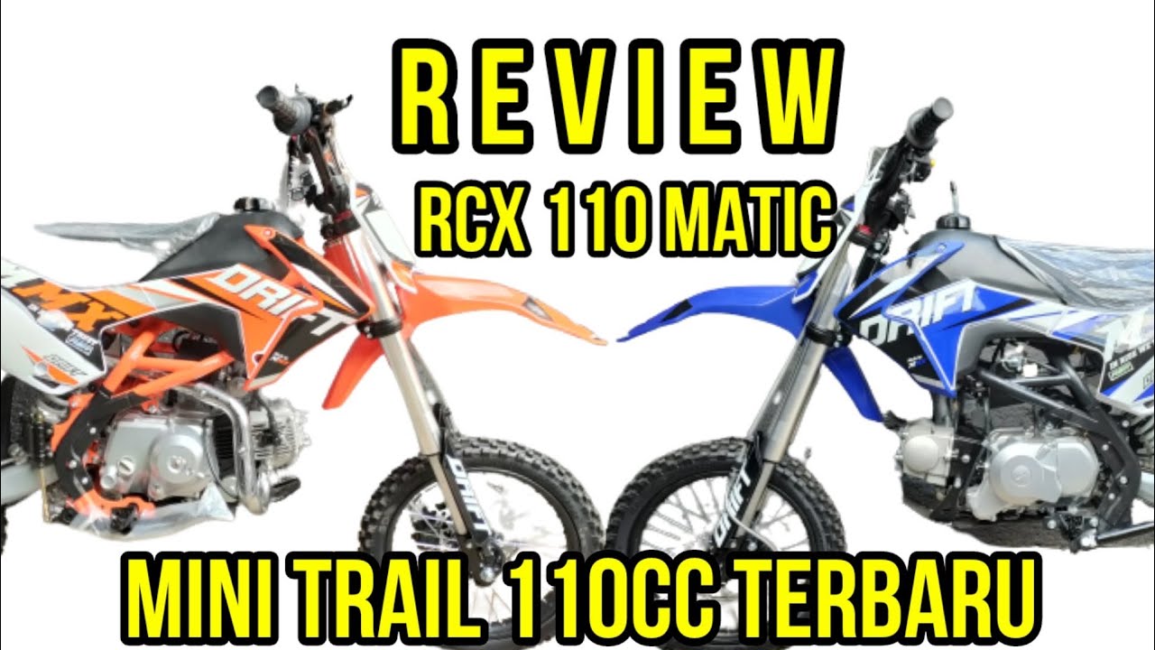 REVIEW MINI TRAIL 110cc Matic Terbaru - RCX 110 -