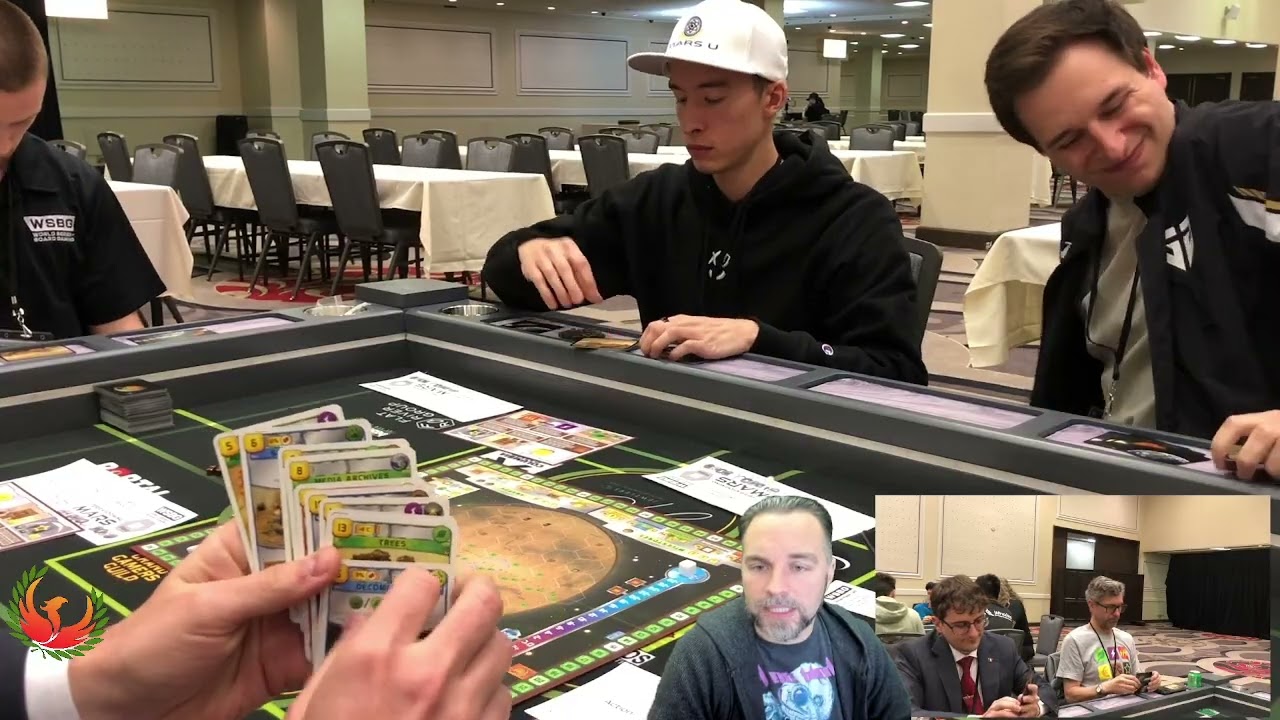 Terraforming Mars Ring Final Commentary - 2025 World Series of Boardgaming