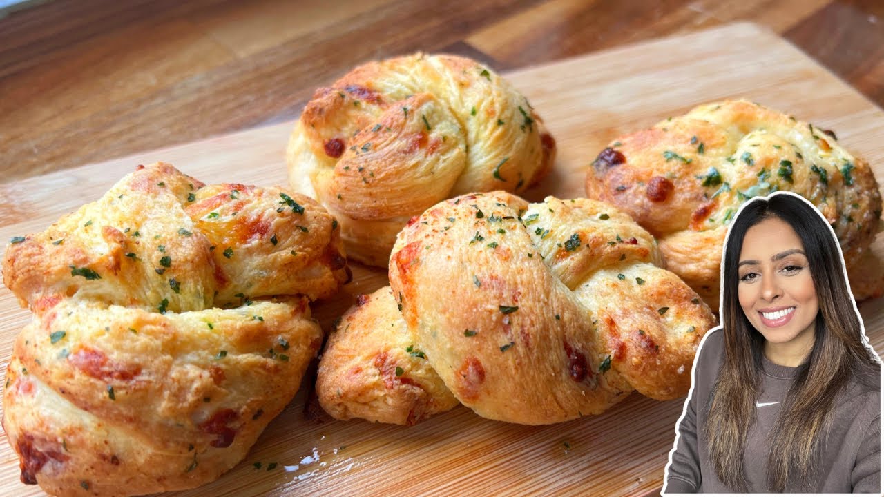 GARLIC KNOTS in my HYSapientia Air Fryer Oven
