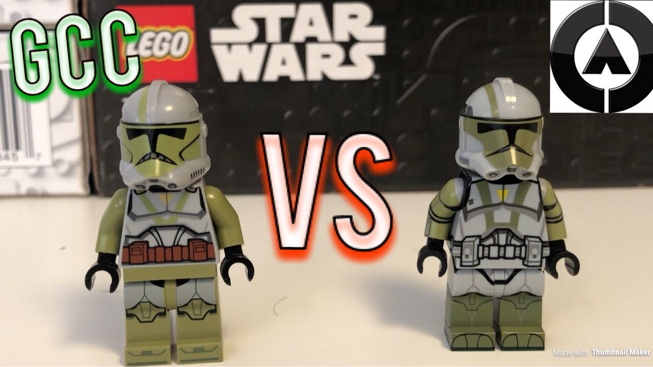 CAC Vs GCC - Custom LEGO Doom Unit Clone Troopers