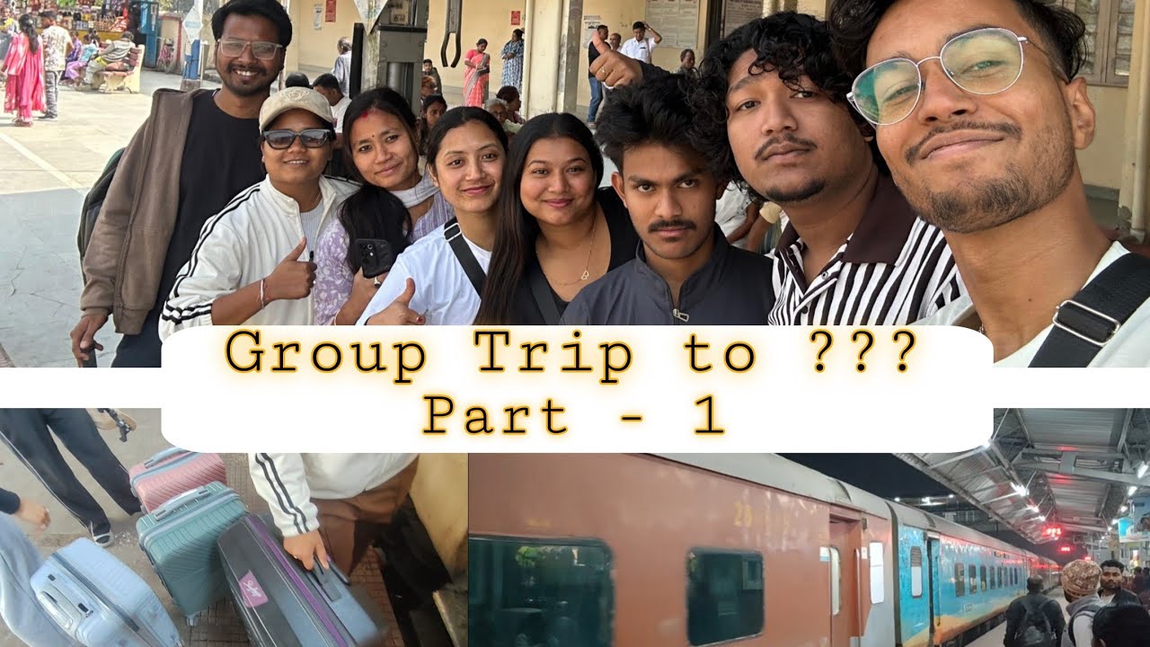 Group Trip | Part :- 1 | First time vlogging in my life