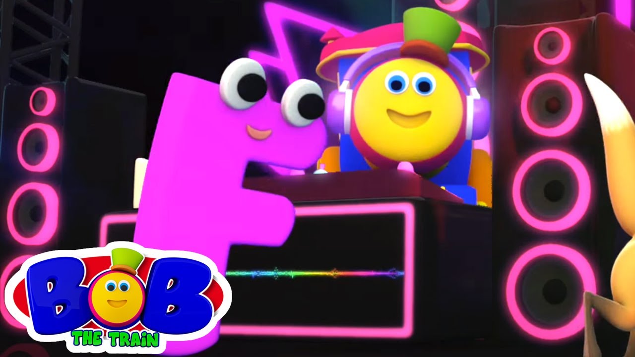 Bob le train | Learning Street | Chanson phonétique lettre F | Les comptines | Dessin animé