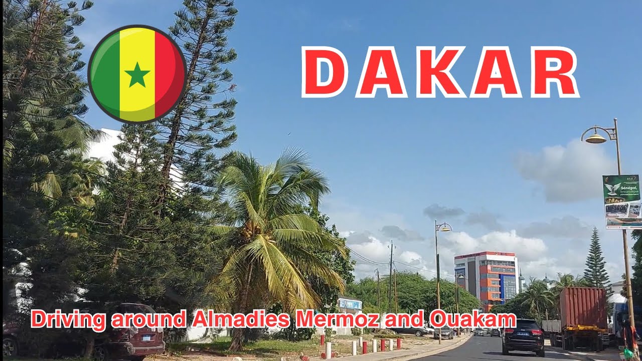 Driving around Almadies, Mermoz and Ouakam #tour #driving #dakar #senegal #africa