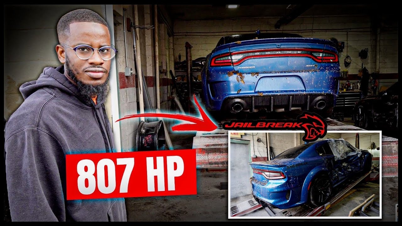 Rebuilding A Salvage 2023 HELLCAT JAILBREAK Part 1!!!
