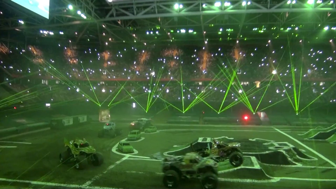 Monster jam Cardiff 2018 Intro