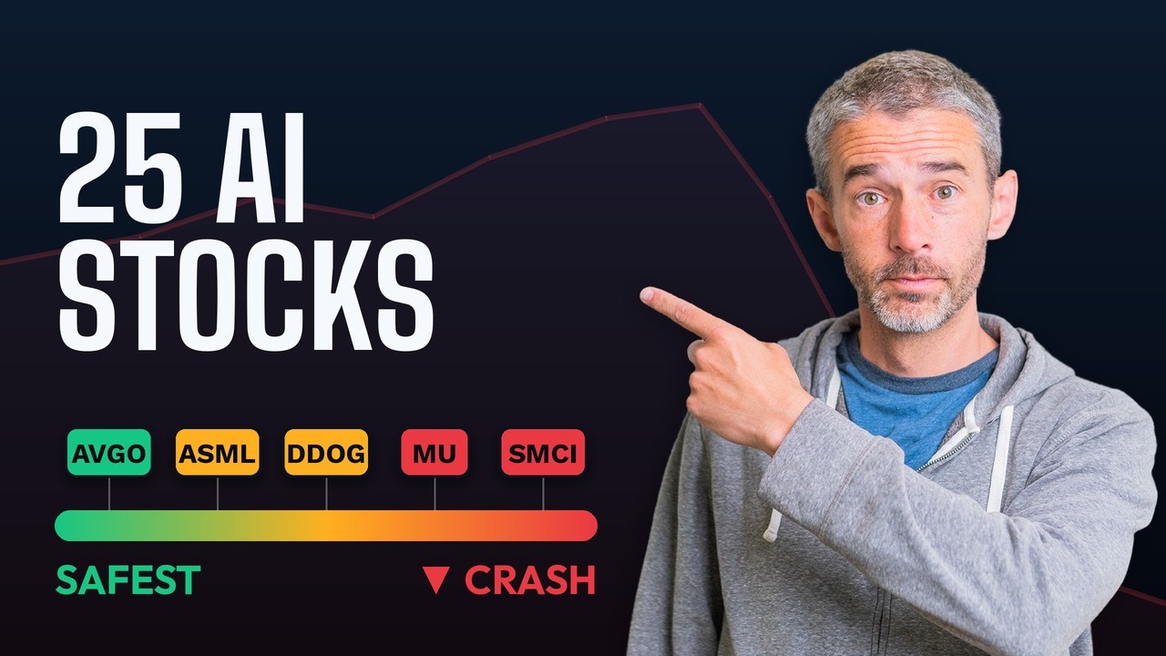 I Ranked 25 AI Stocks From Safest to Most Likely to Crash