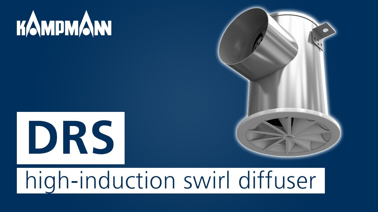 DRS | diffuser | high-induction swirl diffuser