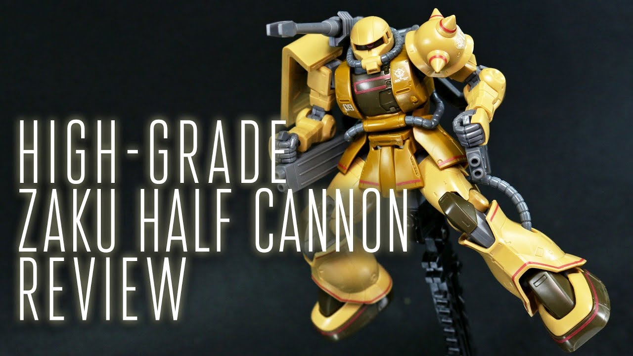 1436 - HG Zaku Half Cannon (OOB Review)