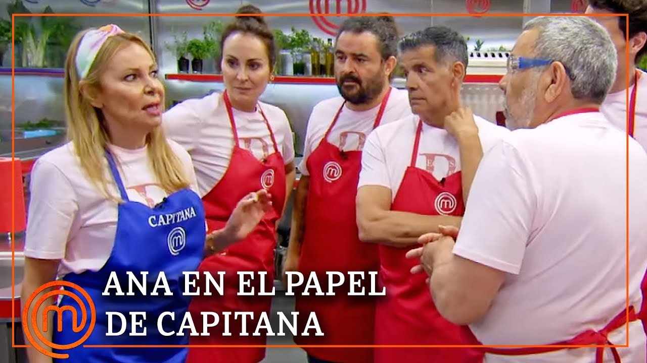 Ana Obregón se enfrenta a sus compañeros como capitana| MasterChef Celebrity 4