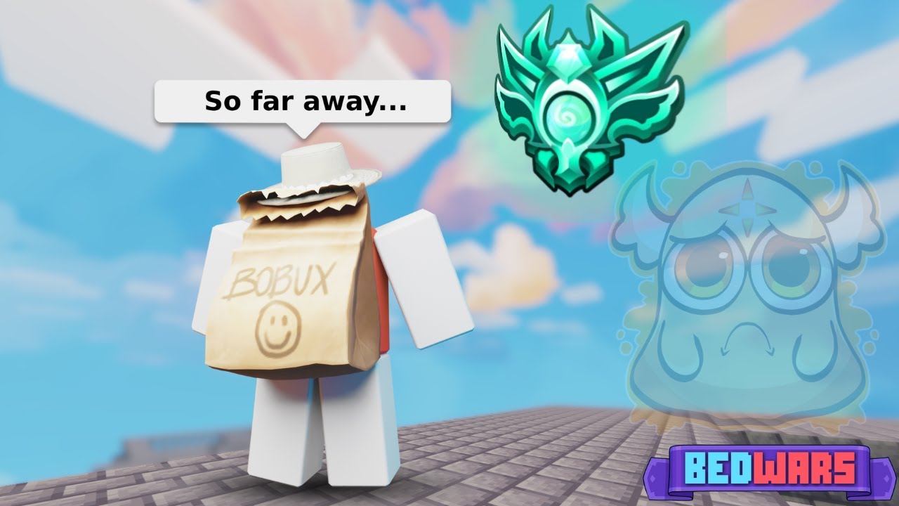 Hardstuck Gold Player 😭.. (Roblox Bedwars)