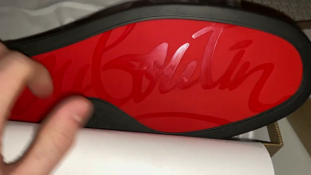 ASMR Shoe Unboxing (Christian Louboutin)