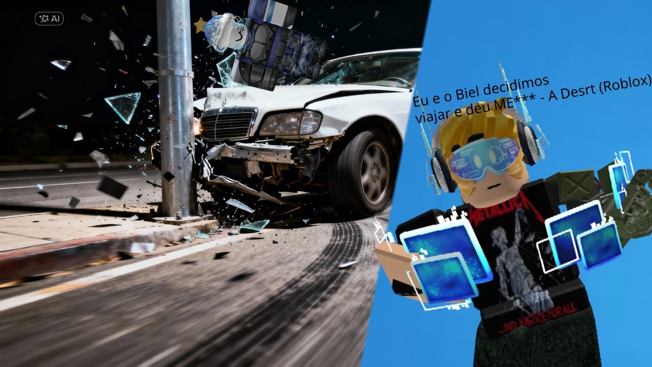 Eu e o @billy_jogaaa  Decidimos Viajar E Deu ME*** - A Desrt (Roblox)