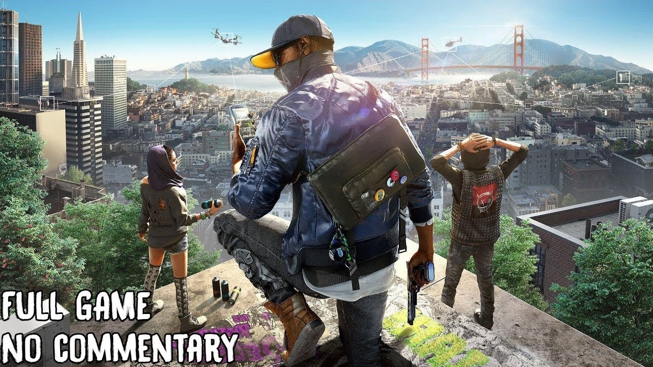 Watch Dogs 2 (2016) | FULL Game, No commentary Walkthrough 1080p60fps