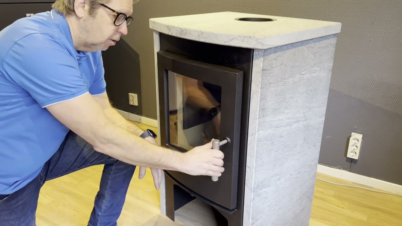 Vattenmantlad Braskamin - Rosanna