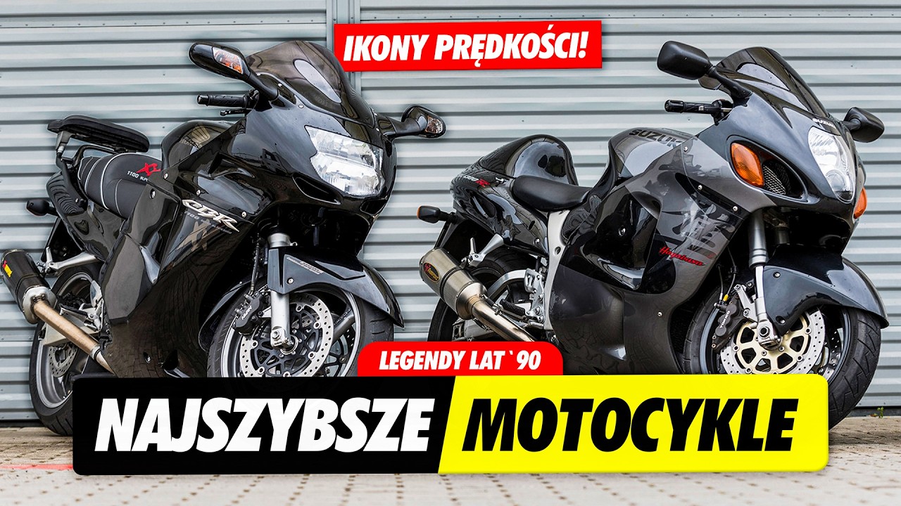 3 MOTOCYKLE i 300 km/h - SZALONE LATA '90