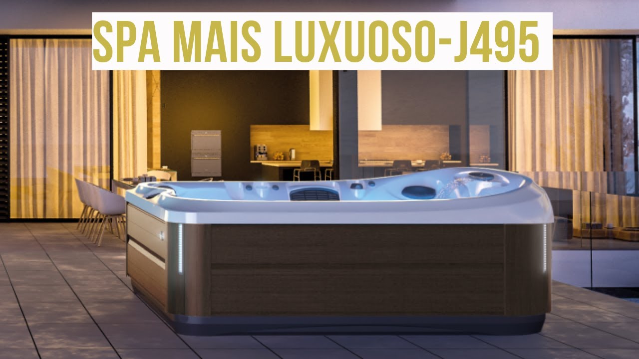 Jacuzzi Externa | Jacuzzi 8 Lugares - J495 -  MAIS LUXUOSO SPA DA JACUZZI