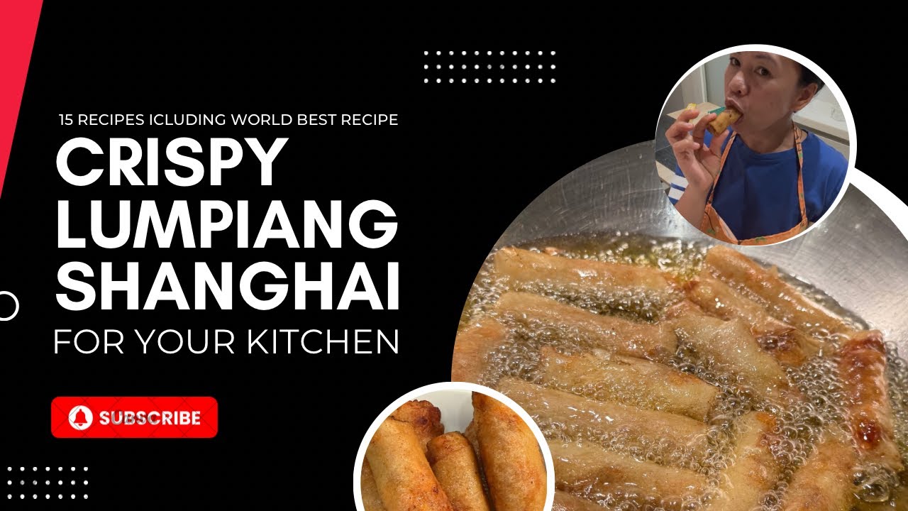 Sayote & Green Beans LUMPIA! 🧑‍🍳 (SECRETONG SHANGHAI RECIPE PARA MAS CRISPY)👩‍🍳😋👍