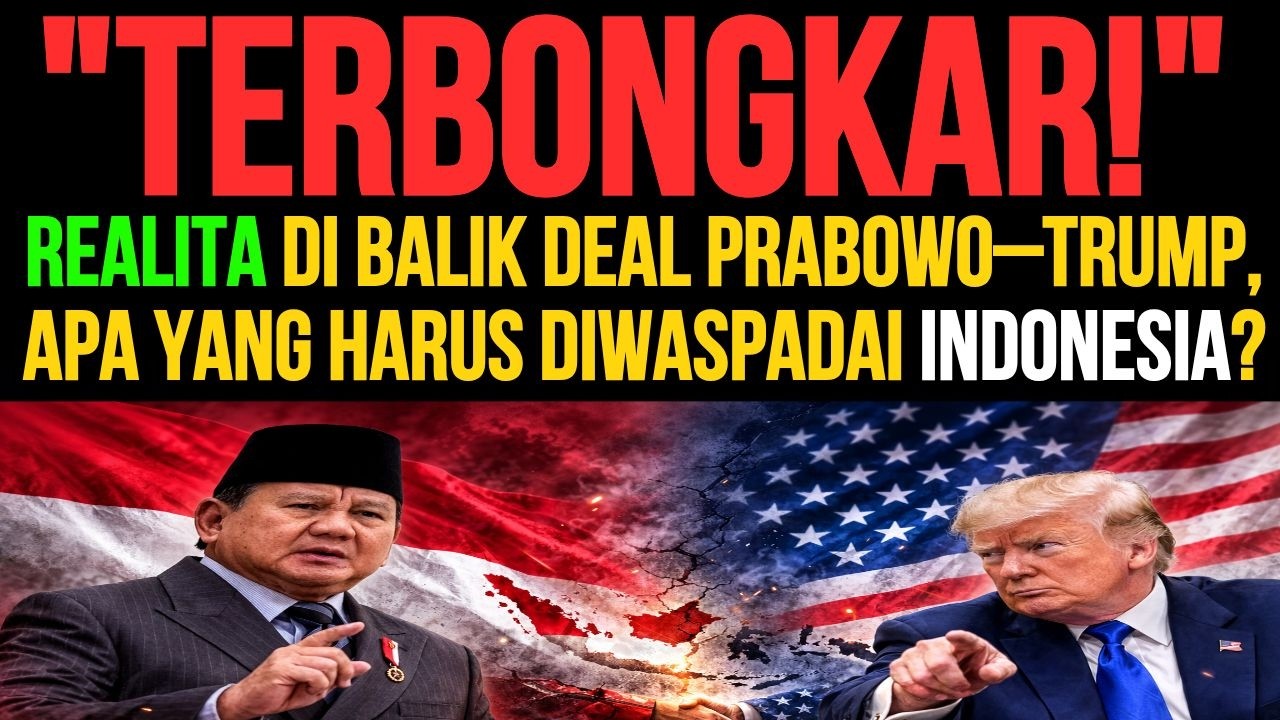 Tarif Indonesia–AS Turun, Tapi Apa yang Dikompromikan Indonesia?
