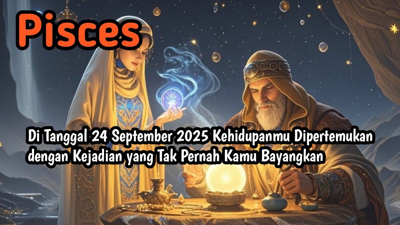 Ramalan Pisces ‼️ 24 September 2025 Kehidupanmu Dipertemukan dengan Kejadian yang Tak Kamu Bayangkan