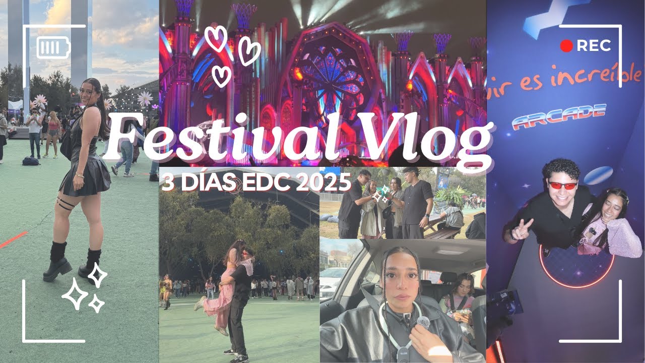 VLOG EDC MEXICO 2025 | JACQUIOFM