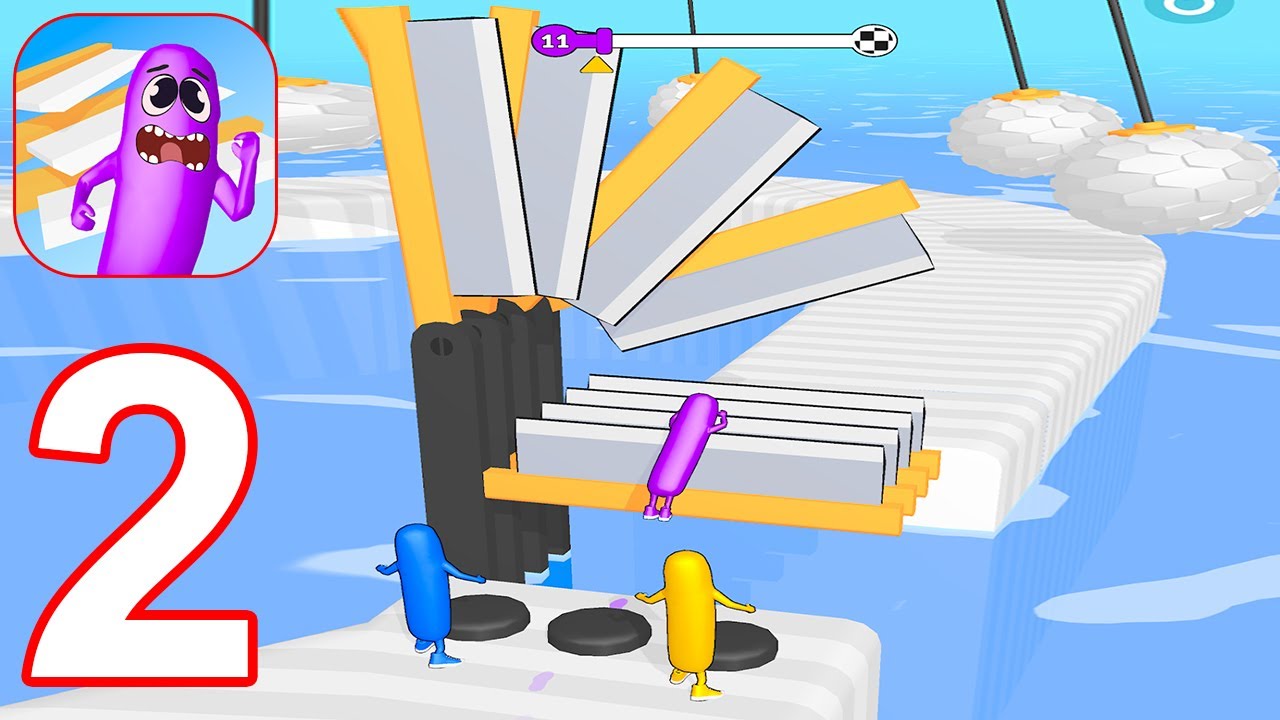 Wacky Run - Gameplay Walkthrough Part 2 (Android, iOS)