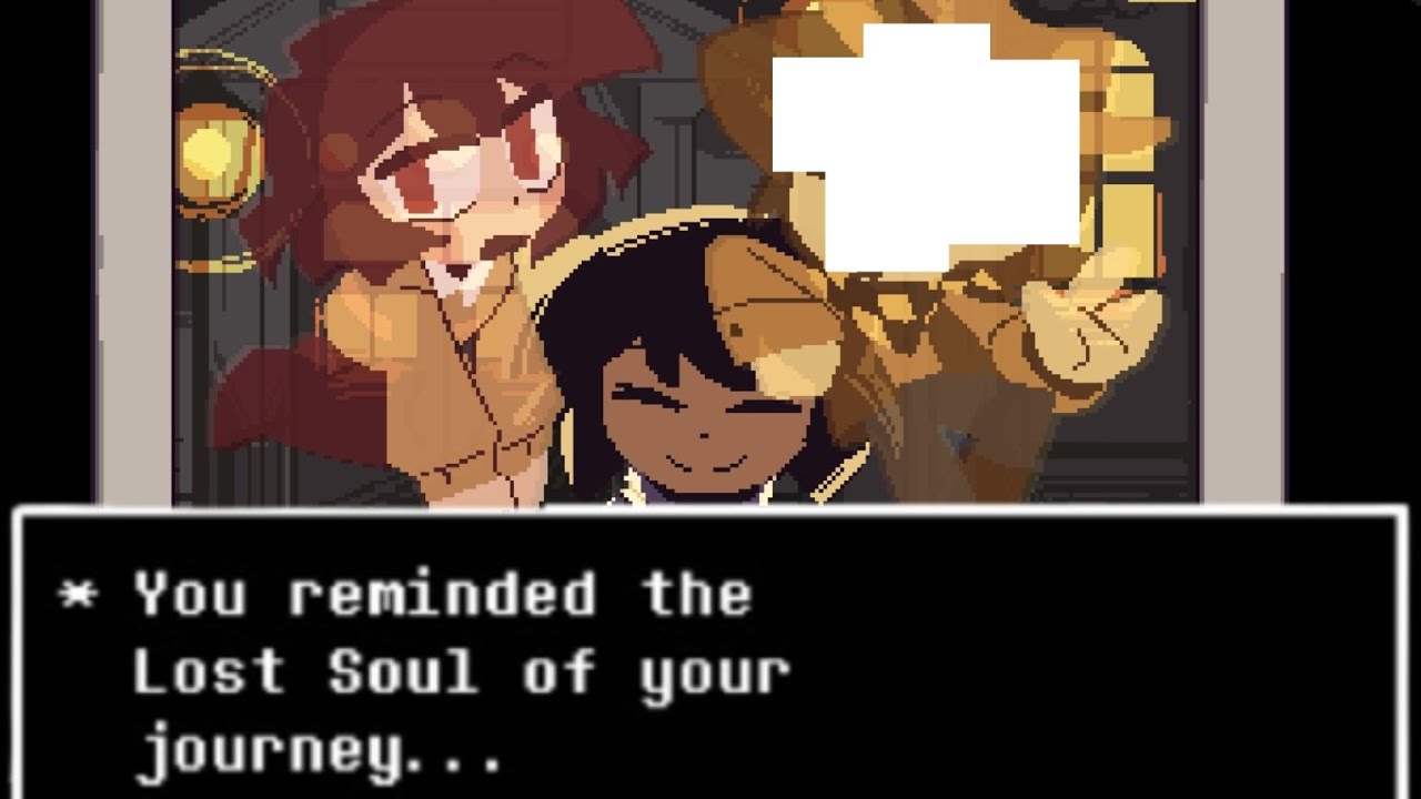 UNDERTALE RED & YELLOW 2.0 - Using the Photo on Lost Soul Clover (Special interaction)