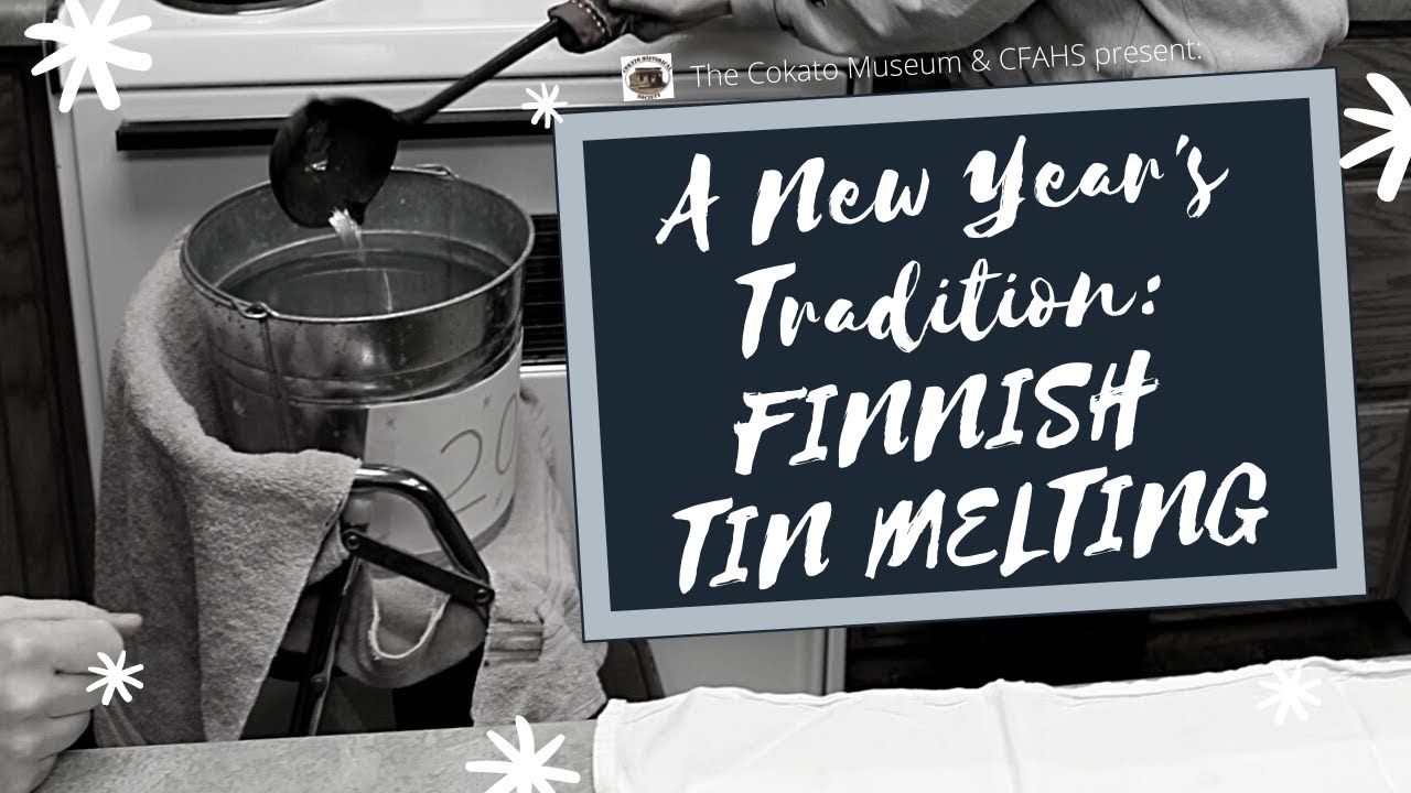 A New Year's Tradition: Finnish Tin Melting