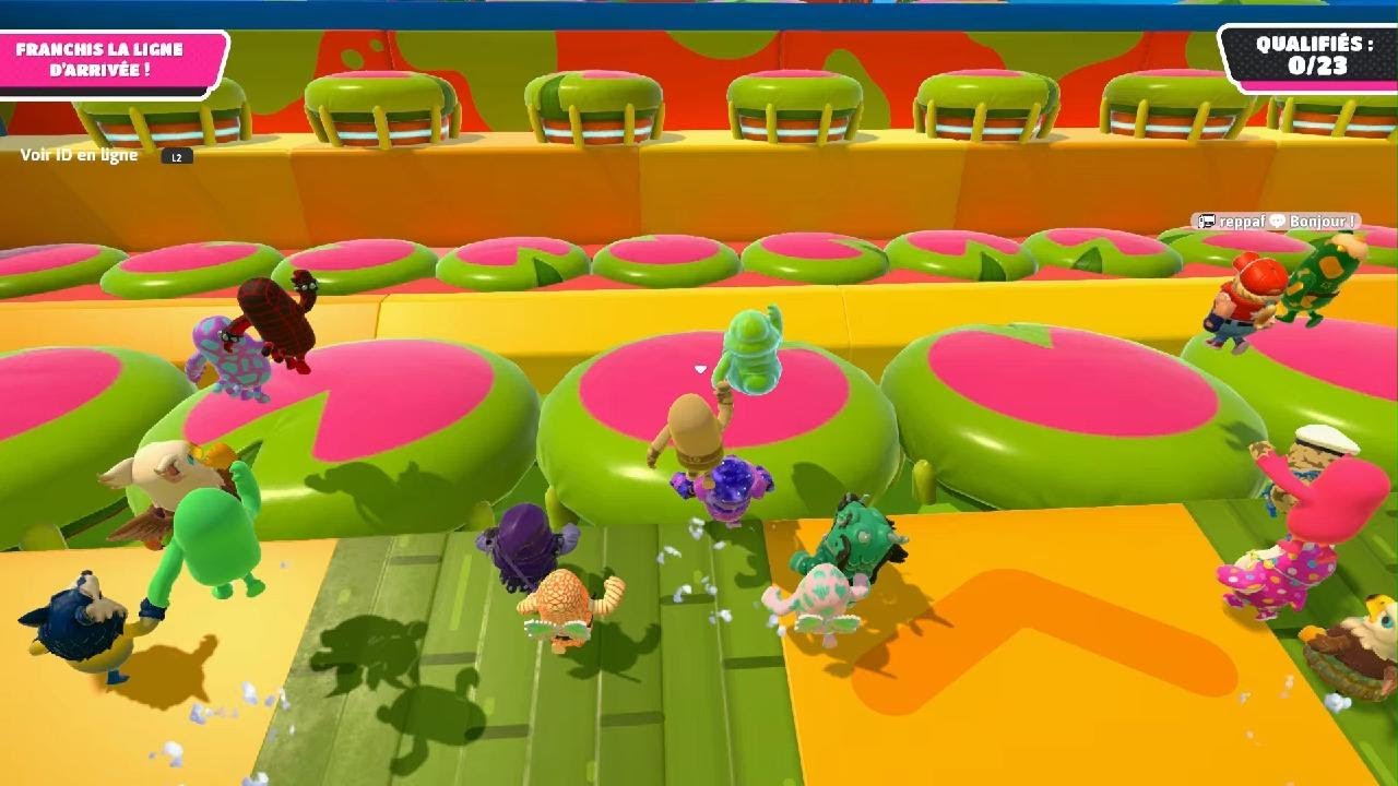 Game Fall guys en tournois classé