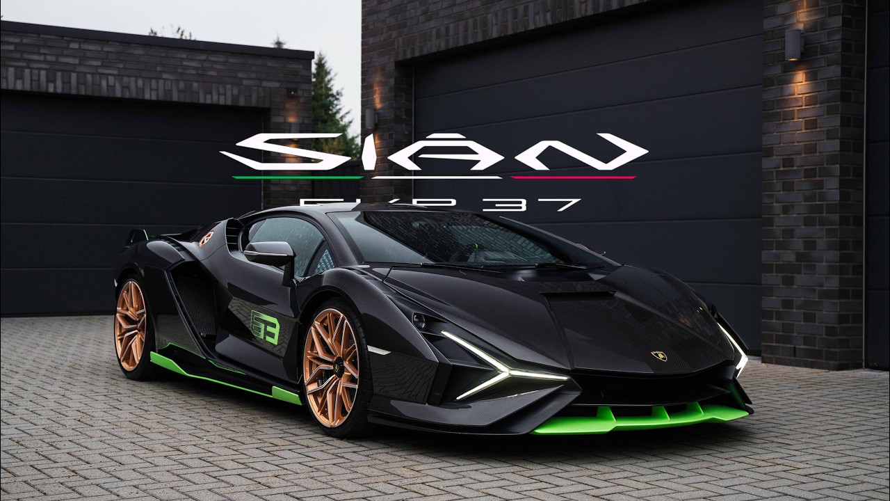 THIS Lamborghini GLOWS in the Dark – SIAN Like You’ve Never Seen | 4K Cinematic