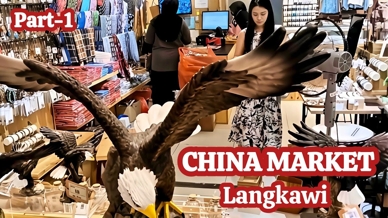 Exploring China Market in Langkawi | Food, Shopping & Vibes | Noor e Azal