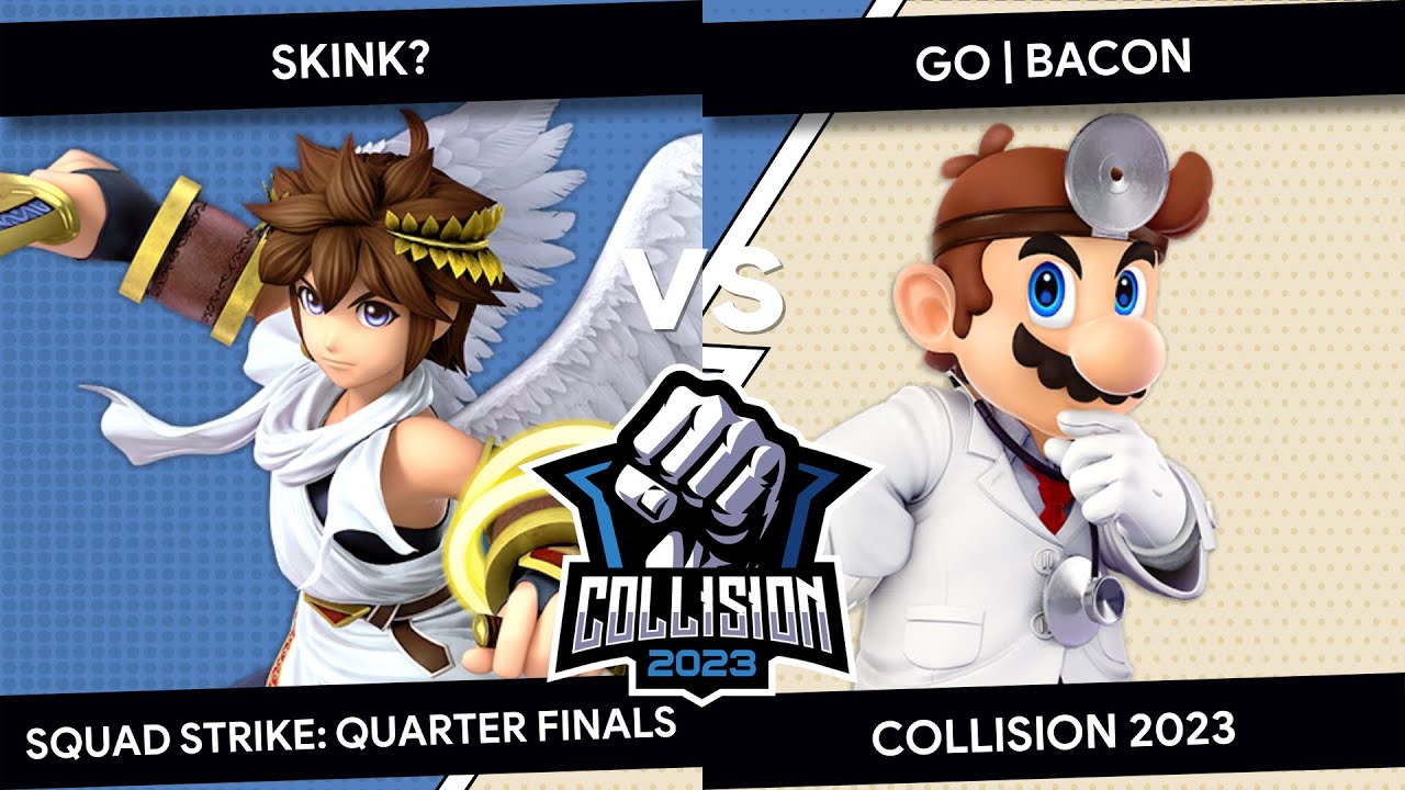 Collision 2023 - SSBU Squad Strike - BacoN (P1) VS Skink (P2) - Pools - Winners Quarters