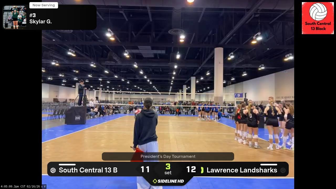 South Central 13 B @ Lawrence Landsharks (2026.02.16)