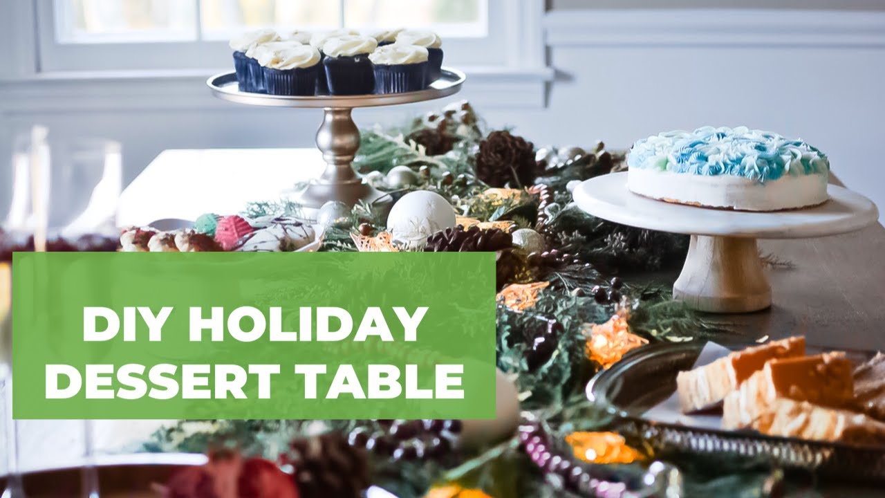 DIY Holiday Dessert Table for UNDER $50!